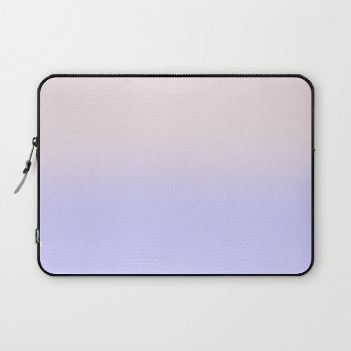Pink Purple Ombre Gradient Laptop Sleeve Gallery Image 1