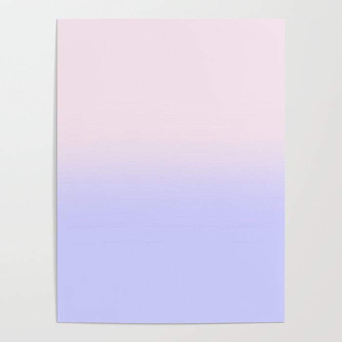 Pink Purple Ombre Gradient Poster Gallery Image 1