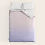 Pink Purple Ombre Gradient Duvet Cover Gallery Image 6