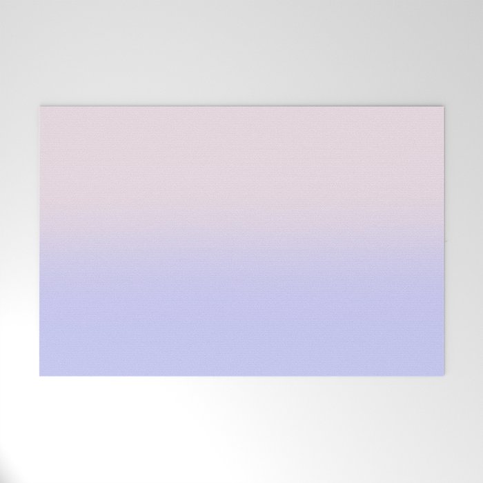 Pink Purple Ombre Gradient Welcome Mat Gallery Image 1