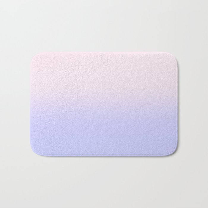 Pink Purple Ombre Gradient Bath Mat Gallery Image 1