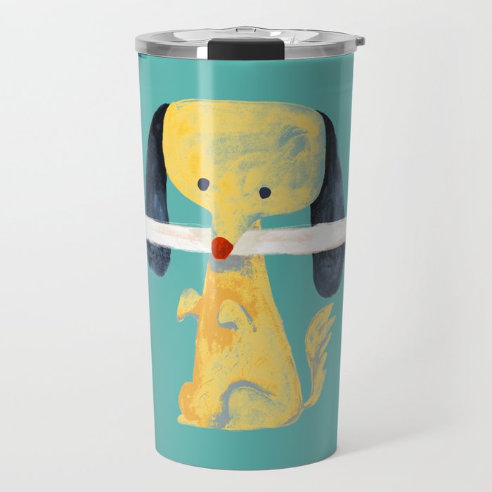 Lucky dog Travel Mug Gallery Image 1