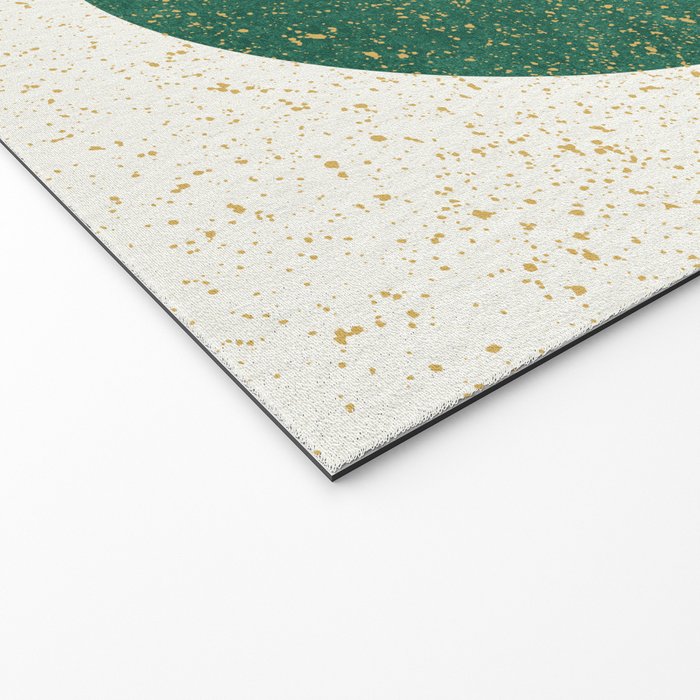 Circle Abstract - Greenery Welcome Mat Gallery Image 2