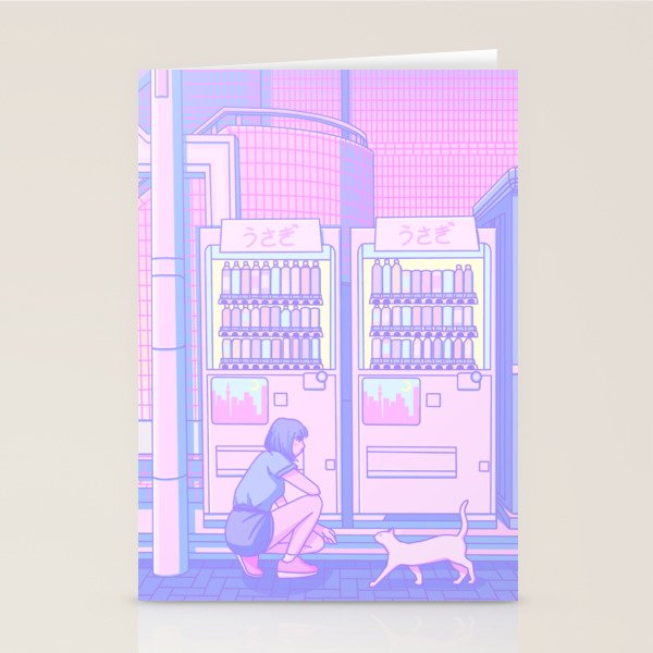 Vending Machines Stationery Card Gallery Image 1
