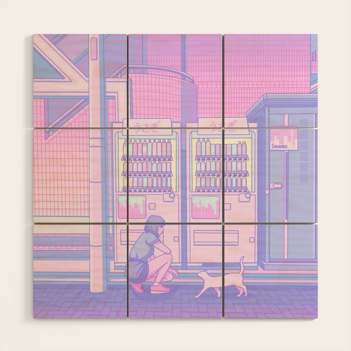 Vending Machines Wood Wall Art Gallery Image 1
