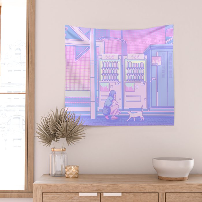 Vending Machines Wall Tapestry Gallery Image 2