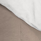 Liquid Swirl Abstract Pattern Taupe Clay Comforter Gallery Image 4