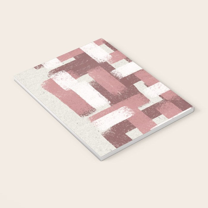 Pink Rose Modern Elements Notebook Gallery Image 3