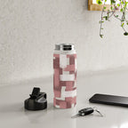 Pink Rose Modern Elements Water Bottle Gallery Image 4