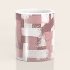Pink Rose Modern Elements Coffee Mug Gallery Image 4