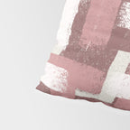 Pink Rose Modern Elements Pillow Sham Gallery Image 4