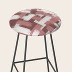 Pink Rose Modern Elements Stool Gallery Image 2