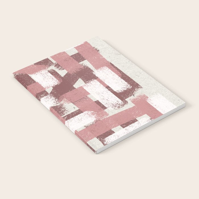 Pink Rose Modern Elements Notebook Gallery Image 2