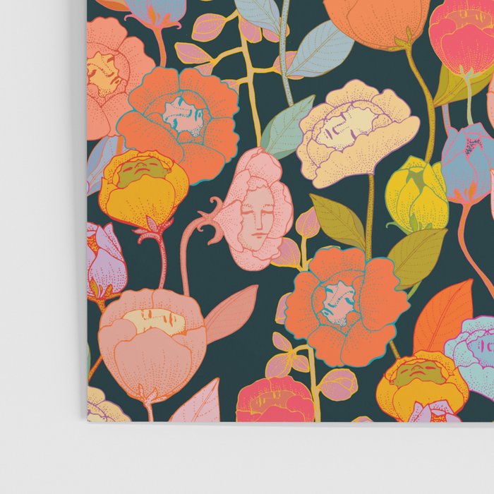 Wonderland Flowers Poster Gallery Image 3