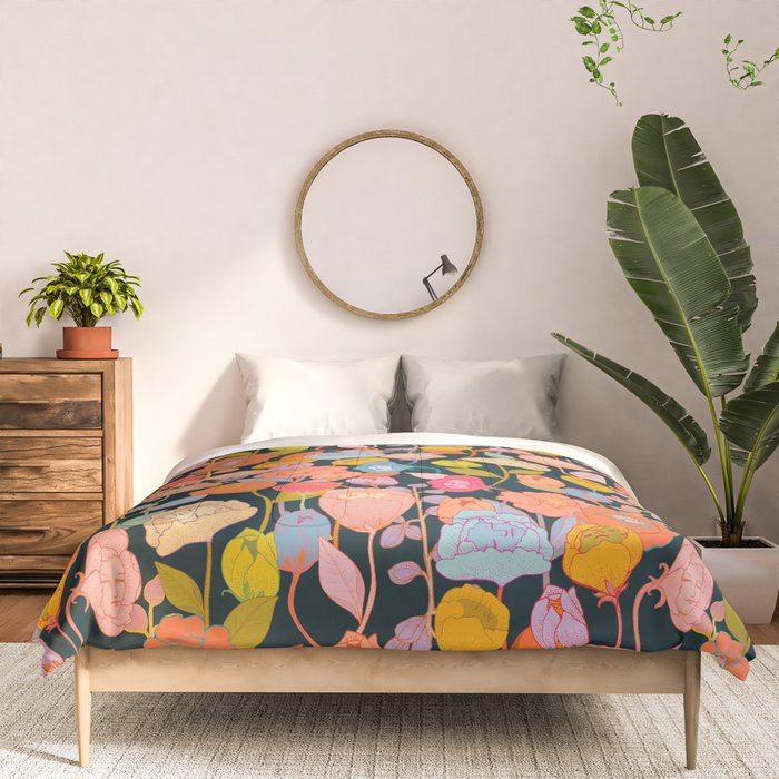 Wonderland Flowers Comforter Gallery Image 3