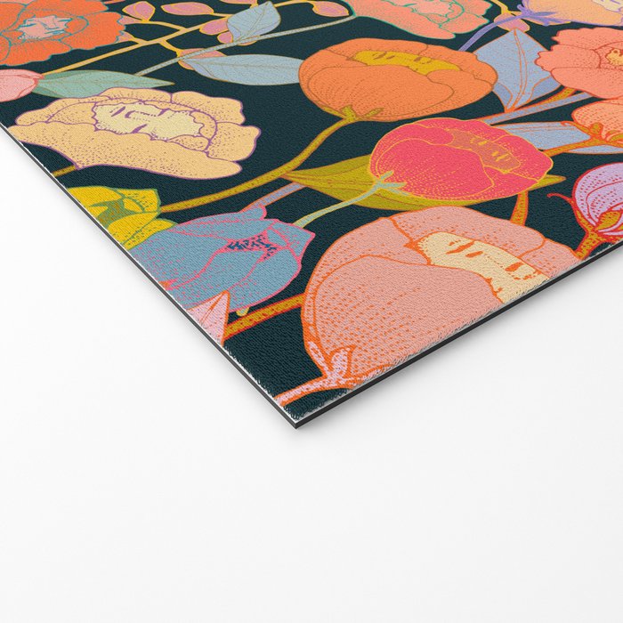 Wonderland Flowers Welcome Mat Gallery Image 2