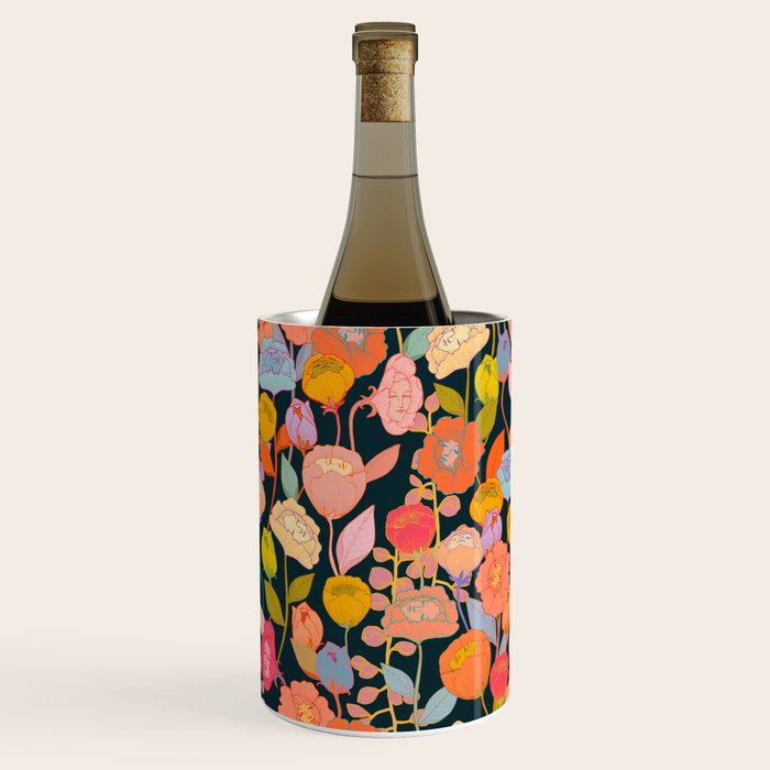 Wonderland Flowers Wine Chiller Gallery Image 3