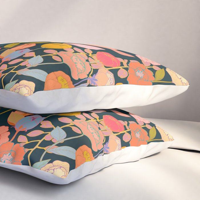 Wonderland Flowers Pillow Sham Gallery Image 3