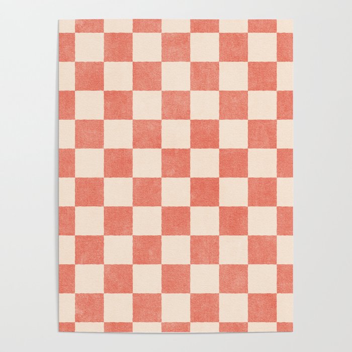 CHECKER - 001 - Guava Poster Gallery Image 1