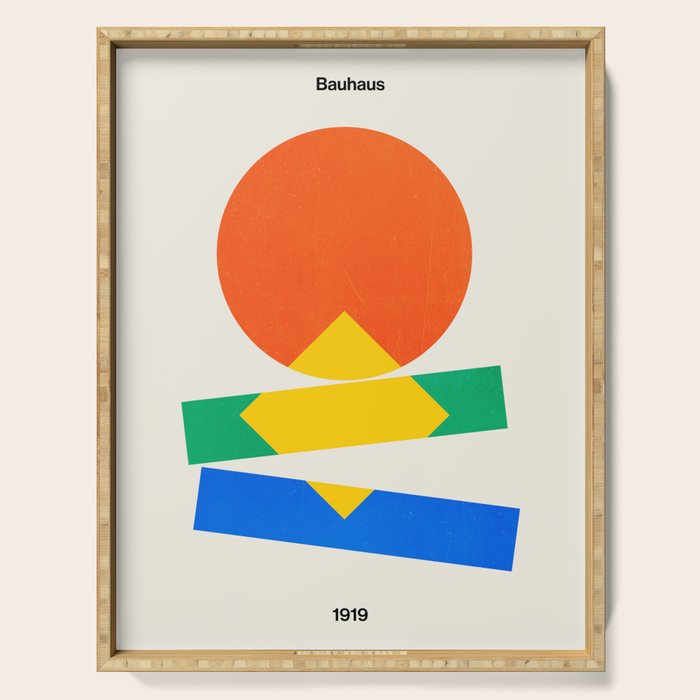 Balance: Bauhaus 1919 Exhibition 02 Serving Tray Gallery Image 1