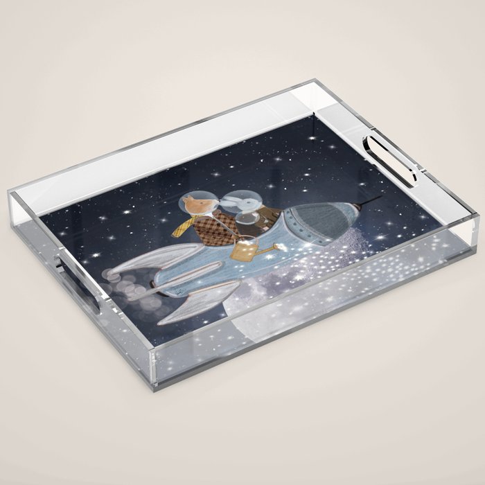 creating stars Acrylic Tray Gallery Image 1