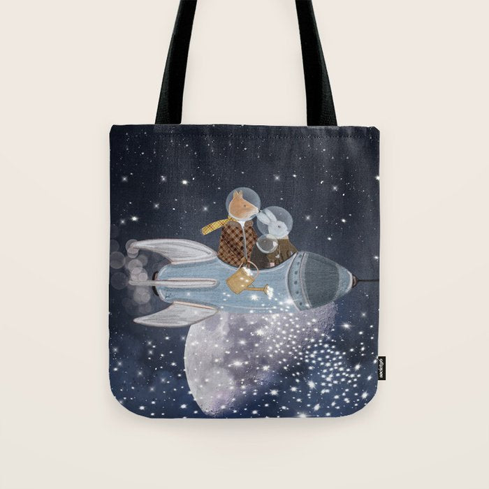 creating stars Tote Bag Gallery Image 1