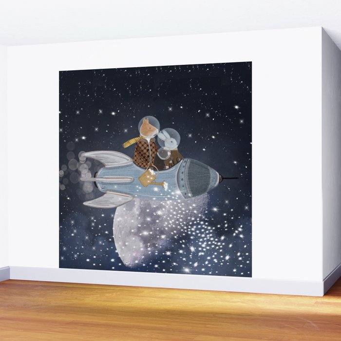 creating stars Wall Mural Gallery Image 2
