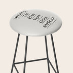 What's The Best That Could Happen Stool Gallery Image 2