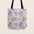 Aria - Pink Tote Bag Gallery Image 1