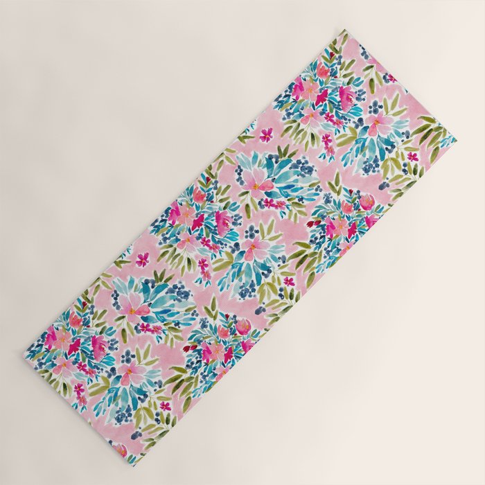Aria - Pink Yoga Mat Gallery Image 1