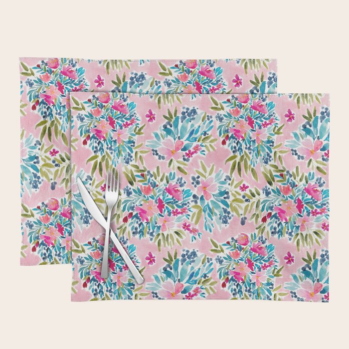 Aria - Pink Placemat Gallery Image 1