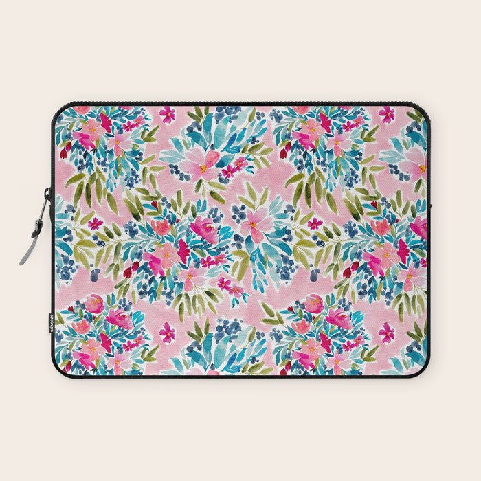 Aria - Pink Laptop Sleeve Gallery Image 1