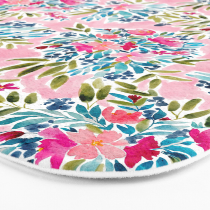 Aria - Pink Bath Mat Gallery Image 3