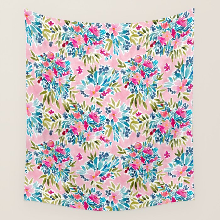 Aria - Pink Wall Tapestry Gallery Image 4