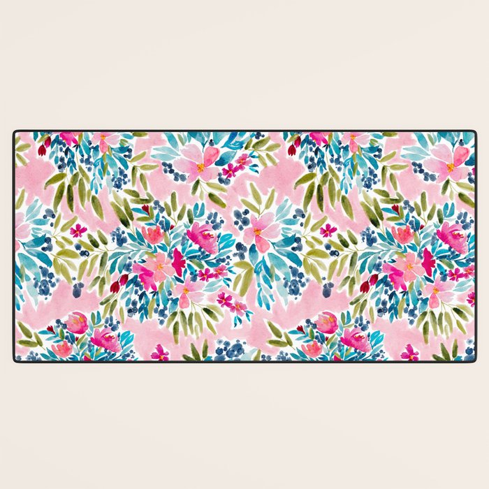 Aria - Pink Desk Mat Gallery Image 3