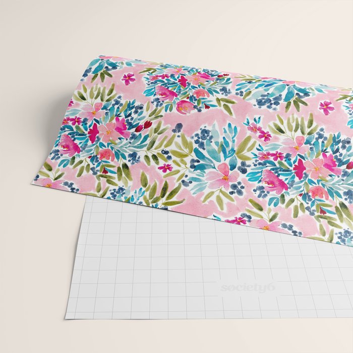 Aria - Pink Wrapping Paper Gallery Image 2