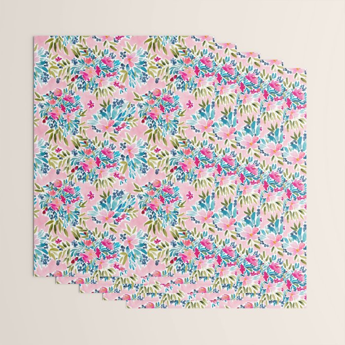 Aria - Pink Wrapping Paper Gallery Image 3