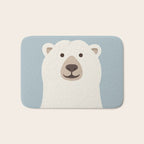 Whimsy Polar Bear Bath Mat Gallery Image 1