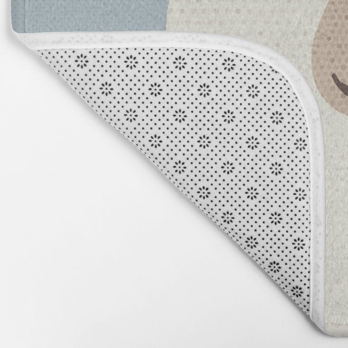 Whimsy Polar Bear Bath Mat Gallery Image 2
