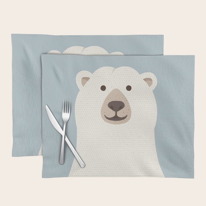 Whimsy Polar Bear Placemat Gallery Image 1