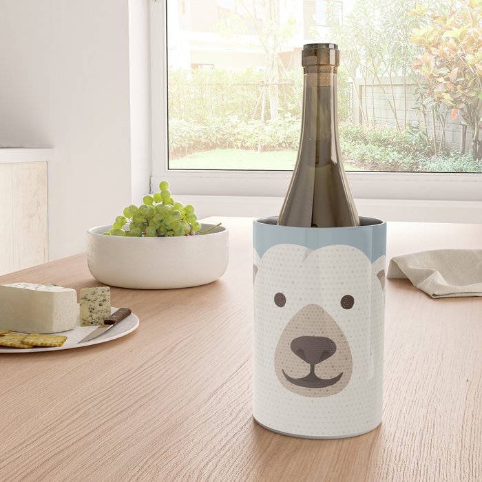 Whimsy Polar Bear Wine Chiller Gallery Image 4