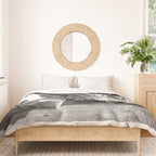 First I Drink the Coffee, Then I do the Stuff - hangover black and white photograph / photography Duvet Cover Gallery Image 3