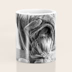 First I Drink the Coffee, Then I do the Stuff - hangover black and white photograph / photography Coffee Mug Gallery Image 4