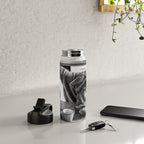 First I Drink the Coffee, Then I do the Stuff - hangover black and white photograph / photography Water Bottle Gallery Image 4