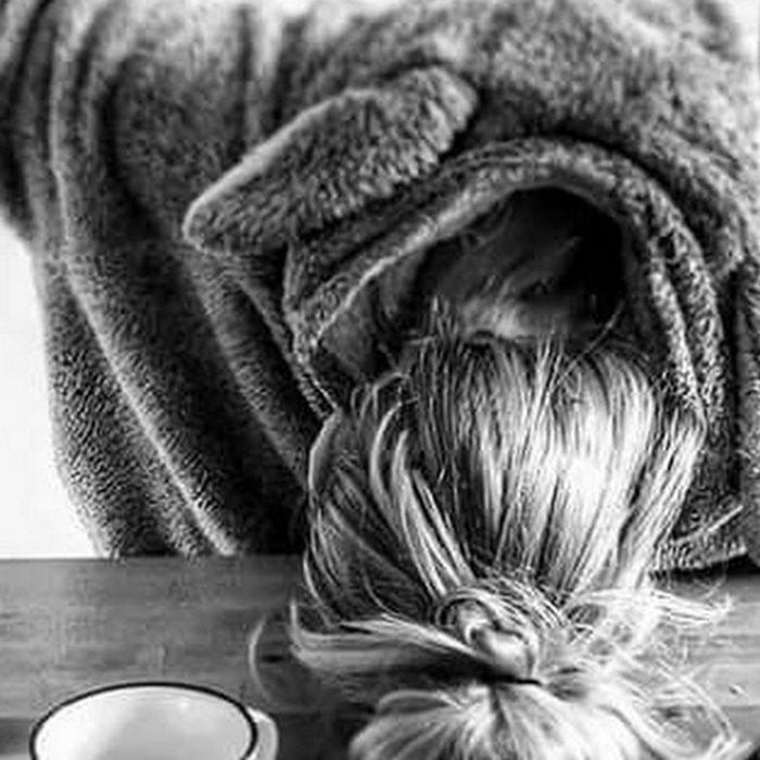 First I Drink the Coffee, Then I do the Stuff - hangover black and white photograph / photography Coffee Mug Gallery Image 2