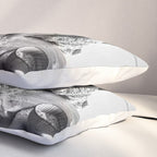 First I Drink the Coffee, Then I do the Stuff - hangover black and white photograph / photography Pillow Sham Gallery Image 3