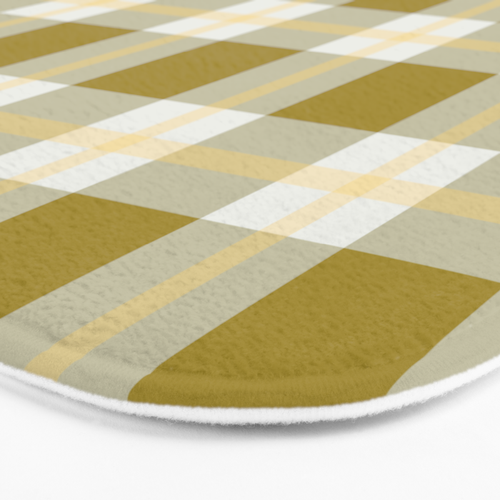 vintage gingham style   Bath Mat Gallery Image 3
