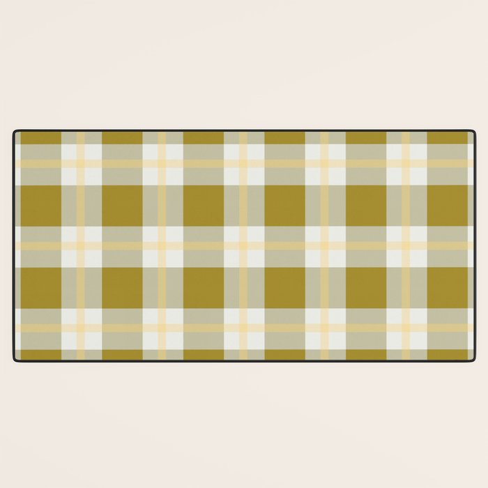 vintage gingham style   Desk Mat Gallery Image 3
