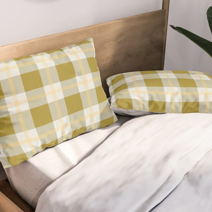 vintage gingham style   Pillow Sham Gallery Image 2