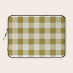 vintage gingham style   Laptop Sleeve Gallery Image 1